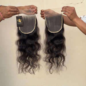 13x4 13x6 HD perruques frontales en dentelle fine cheveux humains pré-plumés 13x4 vague profonde cheveux bouclés cheveux humains indiens bruts pour les femmes noires - Product Image 2