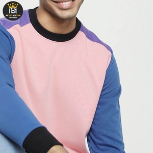 Sweat-shirt tendance pour homme, en molleton de haute qualité, col rond, confortable, en coton mélangé, respirant, écologique - Product Image 3