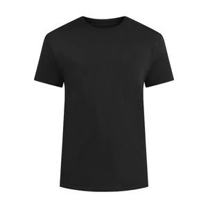 Camiseta de algodón 100% para hombre, camisetas finas de verano suaves informales para Fitness, ropa de casa para hombre, camiseta sólida de manga corta con cuello redondo para hombre - Product Image 3