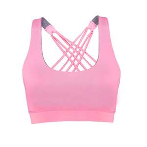 Soutien-gorge de sport extensible 3 directions pour le yoga, fabriqué au Pakistan, design unique, brassière de sport pour femmes, utilisation en plein air, soutien-gorge pour femmes - Product Image 2