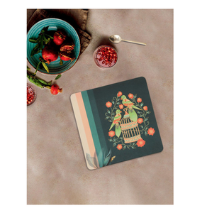 Fantástico diseño MDF salvamanteles impresos tamaño ecológico manteles individuales de corcho sublimación en blanco para beber té estera para la venta - Product Image 1