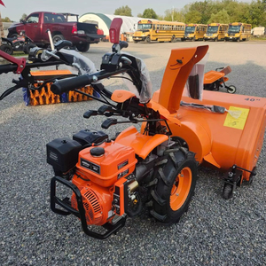 แคนาดารถแทรกเตอร์สำหรับเดินขนาดเล็ก15แรงม้า/20hp รถแทรคเตอร์พร้อมเครื่องตัดหญ้าพรวนดินแบบ2ล้อเครื่องไถนาแห้งมีประสิทธิภาพทนทาน