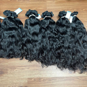 ผมต่อแบบลอนเวียดนามผมดิบเป็นลอนหยิกสำหรับต่อผมตรงตามหนังขายส่ง - Product Image 3