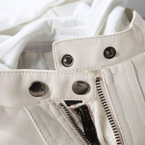 Nouveauté Vestes d'hiver en cuir véritable pour femmes Personnalisables Haute qualité Remplissage en coton Vente en gros - Product Image 5