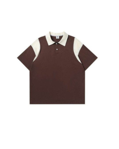 Chemise à manches courtes boutonnée et sans couture pour hommes, polo léger, style décontracté, respirant, à manches courtes - Product Image 1