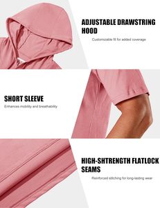 เสื้อยืดมีฮู้ดสำหรับผู้ชายแบบพรีเมี่ยมผ้ากันหดแห้งเร็วสไตล์2025ใหม่ออกแบบโลโก้ได้ตามที่ต้องการ - Product Image 6