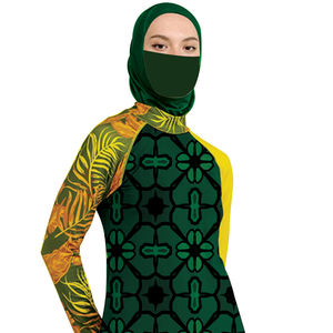 Ropa de playa de lujo musulmana de marca traje de baño al por mayor 2025 para mujeres damas traje de baño impermeable Etiqueta Privada para niñas - Product Image 6
