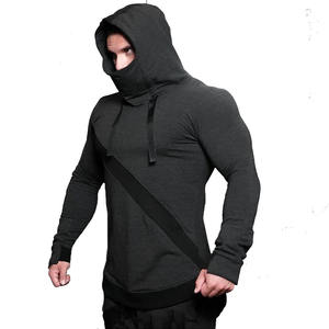 High Quality Gym Fitness Wear <b>Men</b> Compression <b>Hoodies</b> Custom Made Cotton Jersey Fitted <b>Hoodies</b> By SPORTAR International - Product Image 1