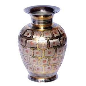 ชุดแจกันประดับโต๊ะแบบทันสมัยชุดแจกันดอกไม้สำหรับงานแต่งงานแจกันทองเหลืองบนโต๊ะเทคนิคทันสมัยดีไซน์เนอร์งานฝีมือ - Product Image 3