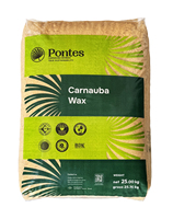 Cire de Carnauba Certifiée PONTES T1010, Qualité Industrielle et Alimentaire, Cire Naturelle Brésilienne de Haute Qualité