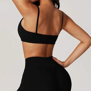 Top Deportivo de Yoga para Mujer, Soporte Medio, Reversible, Secado Rápido, Transpirable, para Correr, Gimnasio, Entrenamiento, Talla Grande, Fitness - Product Image 2