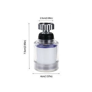 360 Degree Swivel Anti Limescale Faucet Aerator Water Saving <b>Filtered</b> <b>Tap</b> Head - Product Image 3