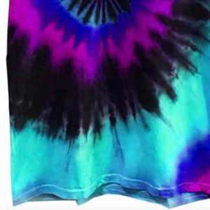 100% Cotton O-Neck <b>Tie</b> Dye T-Shirts for Men's Casual Short Sleeve Lightweight Breathable Quick Dry Men's T-Shirts for Sale - Product Image 3