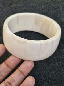 Bracelets en os naturel de haute qualité, écologiques, faits à la main, style punk traditionnel, bijoux pour femmes - Product Image 6