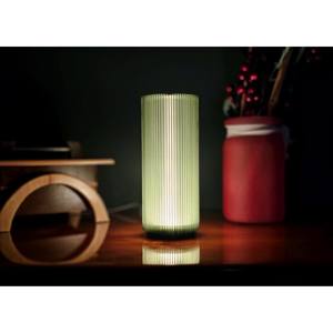 Lámpara de Noche Creativa para Decoración de Mesa de Dormitorio Interior, Pequeña, Luminosa, Multicolor, de Cristal, Diseño Industrial - Product Image 5