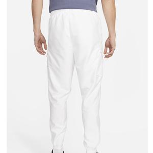 Pantalones Deportivos Cargo de Algodón Blanco para Hombre, Cintura Elástica, Múltiples Bolsillos, Ropa Casual de Primavera - Product Image 2