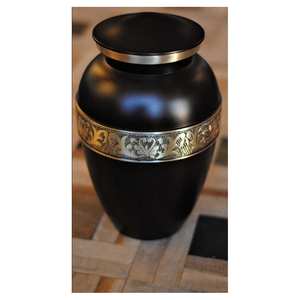 Urnes de crémation en métal faites à la main de haute qualité accessoires funéraires en gros en vrac - Product Image 2