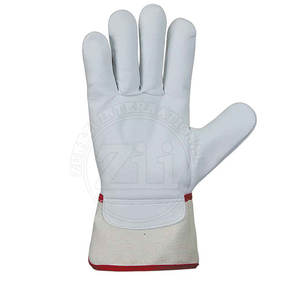 Gants de travail en cuir fabriqués au Pakistan, produit de qualité supérieure, anti-chaleur, imperméables, personnalisables, vêtements de sécurité - Product Image 5