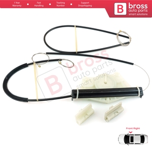 Kit de réparation de lève-vitre électrique avant droit BWR848 pour Touareg MK1 7L Cayenne 9PA 955 957 2002-2010 7L0837462 - Product Image 5