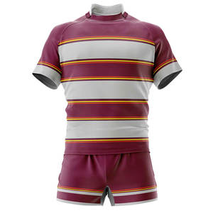 เครื่องแบบรักบี้ซับลิเมชันสำหรับผู้ชายชุดรักบี้แห้งเร็ว - Product Image 2