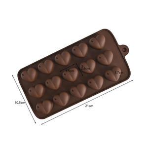 Rectangle <b>Silicone</b> Chocolate Mold Heat Resistant Eco-Friendly BPA Free Food Safe Non-Stick Cake <b>Tool</b> - Product Image 5
