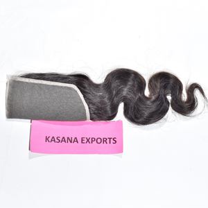 Closure 6*6 Cheveux Humains Naturels Bruts 100% Indiens, Cuticules Alignées, Couleur Naturelle, Double Trame Faite à la Machine, Ondulés, Non Traités, pour Femmes - Product Image 5