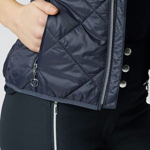 Chaleco de rendimiento de mujer del fabricante | Chaleco ecuestre acolchado Tiempo de producción rápido | Diseño personalizado - Product Image 6