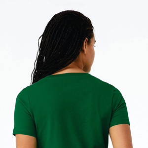 Recién llegado, precio de fábrica, venta al por mayor, camiseta de manga corta Regular Fit para mujer, camiseta personalizada de poliéster 100% Cool Quick Dry - Product Image 6