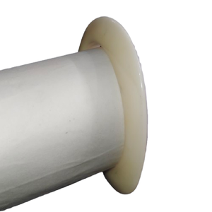 Bracelet en résine acrylique blanc crème vintage, forme organique irrégulière, finition lisse, bracelet en résine, minimaliste moderne - Product Image 3