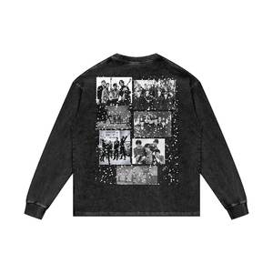 T-shirts pour hommes de haute qualité imprimés, col rond, t-shirts pour hommes à manches longues surdimensionnés, nouvelle arrivée, t-shirts à manches longues personnalisés - Product Image 1