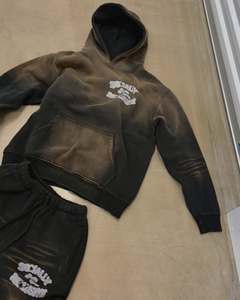 Survêtement à manches longues pour adultes, survêtement de taille XL avec logo personnalisé, survêtement sérigraphié à bas quantité minimale de commande, fabriqué au Pakistan - Product Image 5