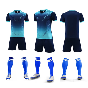 ชุดฟุตบอลเยาวชนโพลีเอสเตอร์สำหรับเด็กและผู้ชายเสื้อเจอร์ซีย์แบบทีมออกแบบได้ตามที่ต้องการทำโลโก้แบบเรียบ100% - Product Image 4