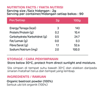 Poudre de Betterave Bio Superfood Riche en Antioxydants Vitamines Fibre Soluble Calcium Fer Zinc pour Plats de Légumes