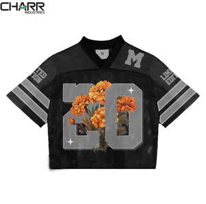 Camiseta Deportiva de Malla Transpirable Extra Grande Unisex de Alta Calidad Personalizada, Pantalones Cortos de Béisbol y Fútbol Estampados de Talla Grande, Camiseta Corta Cuadrada - Product Image 1