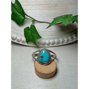 Wydell Billie <b>Red</b> Skin Turquoise & Sterling Silver Fashion Cuff <b>Bracelet</b> - Product Image 1