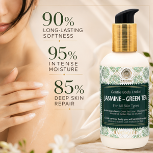 Saules Fabrika - Loción Corporal Suave de Té Verde Jazmín, 200 ml, Para Todo Tipo de Piel, Ingredientes Naturales, Fórmula Vegana Hecha a Mano - Product Image 2