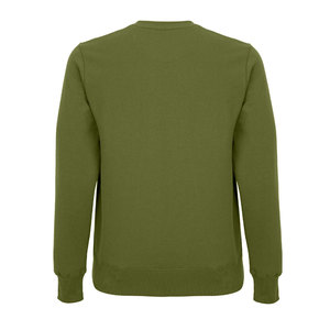 Customized Green 100% Cotton Casual <b>Pullover</b> <b>Men</b> Women Long Sleeve Sweatshirts - Product Image 2