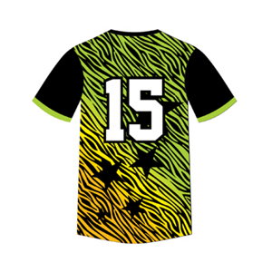 Vente en gros de maillots de baseball à manches mi-longues imprimés en polyester doux personnalisés à deux boutons maillots de baseball numéro de nom de joueur équipe personnalisée haute - Product Image 3