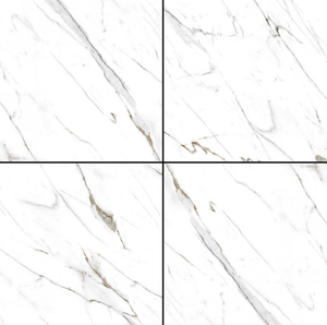 Carreaux de sol à finition brillante disponibles avec une qualité supérieure, en céramique émaillée vitrifiée, de taille 600x600 mm, utilisés pour les centres commerciaux - Product Image 1