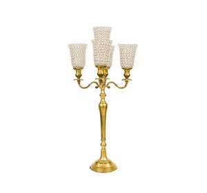 Candelabros de aluminio hechos a mano de calidad de primera clase, soporte disponible, centros de mesa de Metal impresos personalizados para bodas, decoración del hogar - Product Image 1