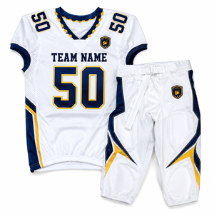 Conjunto de Uniforme de Fútbol Americano Personalizado para Adultos, Acolchado, 100% Poliéster, Antibacterial, Camiseta y Pantalones del Equipo USA 2026, Fabricante OEM - Product Image 1