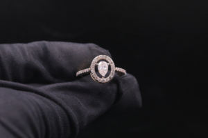 Moissanite 0.5 Carat Silver 925 Luxury Prong Set <b>Large</b> <b>Stone</b> Ring - Product Image 4