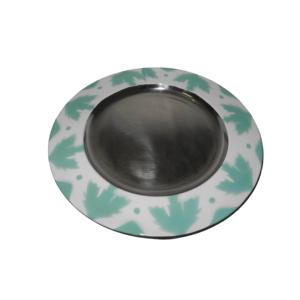 Plato de Servicio Metálico Plateado para Hostelería y Cocina, Ideal para Catering y Uso en Hoteles, Gran Venta - Product Image 2