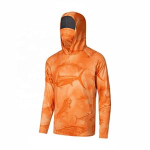 Ropa de Pesca Transpirable con Estampado Digital de Poliéster y Algodón para Adultos, Sudadera con Capucha, Novedad 2026 - Product Image 3
