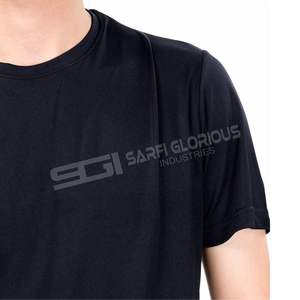 Camiseta informal de gran tamaño de algodón 100%, camiseta personalizada en blanco para hombre, camiseta informal de gran tamaño teñida lisa de algodón 100% - Product Image 5