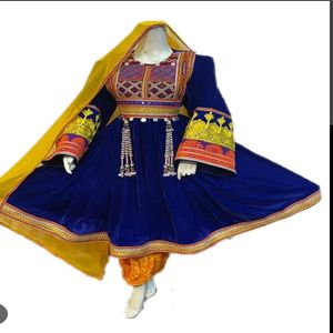 Robe traditionnelle afghane pour femmes fabriquée au Pakistan au tarif de gros dans toutes les tailles et couleurs personnalisables Robe afghane respirante - Product Image 4