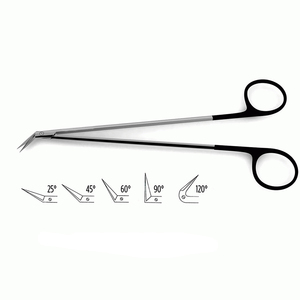 Tijeras Vasculares Cooley de Corte Inverso Angulado Hegemann-Diethric, 19cm/17.1cm, Instrumentos Quirúrgicos Manuales de Acero Inoxidable MSC-H-2644 - Product Image 6