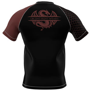 Ensemble Rash Guard de Compression Imprimé Personnalisé pour Hommes, Protection Anti-échaudures, Short de Jiu Jitsu BJJ MMA, Vêtements de Combat, Prix de Gros - Product Image 4