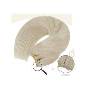 Pelucas delanteras de encaje de cabello humano brasileño crudo barato para mujeres negras Pelucas frontales de encaje de alta definición sin pegamento Paquetes de cabello humano - Product Image 5