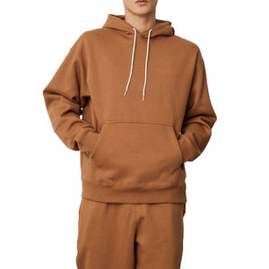 2023 Vente en gros OEM Sweat à capuche baggy à double couture de haute qualité Sweat à capuche personnalisé surdimensionné pour hommes - Product Image 1